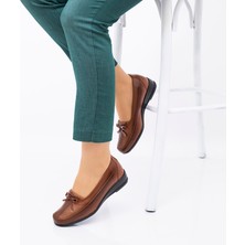 The Hope Shoes Kadın Tam Deri Taban Günlük Anne Ayakkabısı
