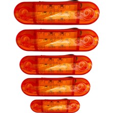9 Ledli Tombul Parmak LED 10 Adet (Turuncu-Kırmızı-Beyaz-Mor)
