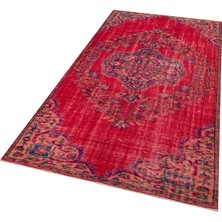 Sempati Halı Eşsiz Güzelliğe Sahip Vintage El Dokuma Halı 139 x 266 cm F1308