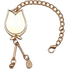Angel Çanta Aksesuar Lale Light Gold Sarkaç Süs 22 cm