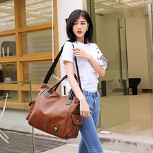 Fashion Smart Dik Çift Fermuarlı Askılı Çanta (Yurt Dışından)
