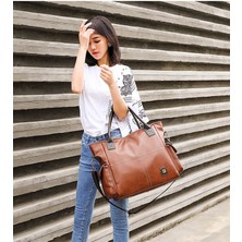 Fashion Smart Dik Çift Fermuarlı Askılı Çanta (Yurt Dışından)