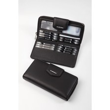 Cengiz Pakel Siyah Kadın Cüzdan