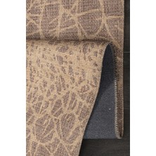 Rugium Konfor Halı Rugium Pera Jüt Desenli Yıkanabilir Halı Pamuk Taban Dokuma Kilim 2317 80x300 cm