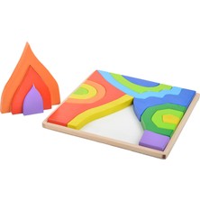 Wood&joy Dört Element Ahşap Puzzle