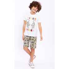 RolyPoly 2713C Erkek Çocuk Yazlık Bermuda Pijama