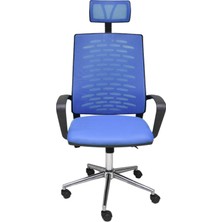 Obc Ofis Büro Concept Nadya Fileli Krom Yönetici Ofis Büro Bilgisayar Çalışma Koltuğu - Sandalyesi