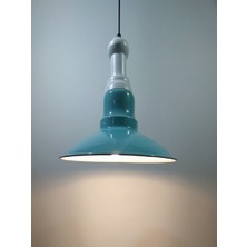 Mylights Vintage Turkuaz Metal Sarkıt Avize Mylights Turkuaz Metal Sakıt Avize Metal Avize