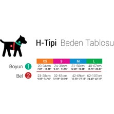 Tailpetz H Tipi Göğüs Tasması (X-Small)