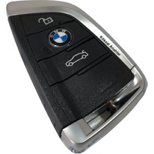 Bmw F40 - F42 - G20 - G30 - G05 3 Tuşlu Siyah Smart Kumanda Kabı (1-2-3-5 ve x Serisi)