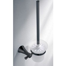 Fause Askılı Tuvalet Fırçası Adonis Siyah