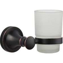 Fause Diş Fırçalık Linos Fırçalanmış Siyah