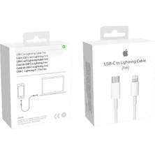 Mimozaavm Apple iPhone Tüm Serilere Uyumlu Hızlı Usb-C To Lightning Şarj Kablosu