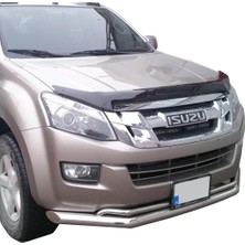 Otobir Isuzu Dmax Ön Krom Koruma Bıyık Paslanmaz Çelik