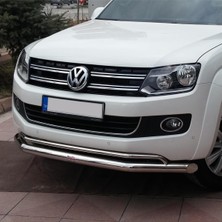 Otobir Volkswagen Amarok Ön Krom Koruma Bıyık Paslanmaz Çelik