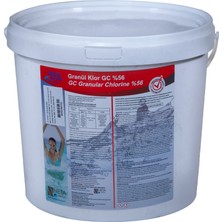 Deep Blue Gc 25 kg Chlor Stabilize Diklor Granül %56 Aktif Klor - Granular Chlorine