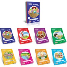Key 1. Sınıflar Için Okuma Seti - Yaşasın Artık Okuyorum Dizisi ( 8 Kitap) - Renkli Heceli - Key Yayınları