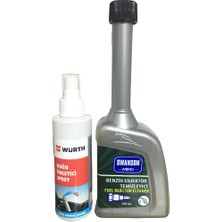 Swanson Works Benzin Enjektör Temizleyici 300 ml + Würth Buğu Önleyici Sprey 150 ml