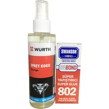 Würth Sprey Koku Prestij 150 ml + Japon Yapıştırıcı 20 gr