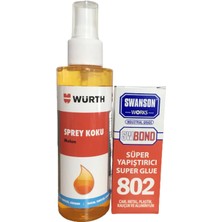 Würth Sprey Koku Melon 150 ml + Japon Yapıştırıcı 20 gr