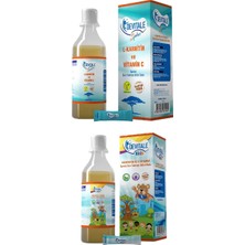 Devitale Kids + Devitale S Plus Prebiyotik ve C Vitamini Içeren Sıvı Takviye Edici Gıda