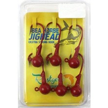 Sea Horse Jighead 3/0 7 gr 1938 Bln Kırmızı 6 Pcs