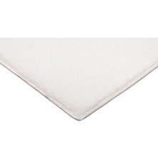My Evilla Myevilla Kaymaz Taban Klozet Takımı Saçaklı Peluş Post Beyaz 2 Parça 60X100