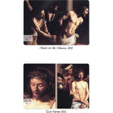 Retronote Caravaggio 4'lü Defter Seti 4  Saints Series Iı  Çizgisiz  48 Sayfa  10,5X14CM