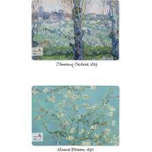 Retronote Van Gogh 4'lü Defter Seti 2  Blooming Series  Çizgisiz  64 Sayfa  14X21CM