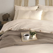 Macas Home Pure Love  Pamuklu Ipliği Boyalı Yıkamalı Çift Kişilik Nevresim Takımı 200*220