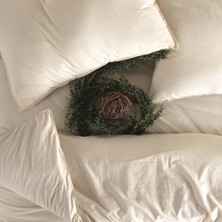 Macas Home Pure Love  Pamuklu Ipliği Boyalı Yıkamalı Çift Kişilik Nevresim Takımı 200*220