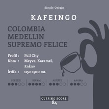 Kafeingo - Çekirdek Kahve - Colombia Medellin 250 gr