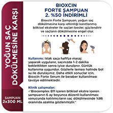 Bioxcin Forte Şampuan 300 ml 2.si %50 İndirimli