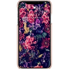 PLM Apple iPhone Xs Max Uyumlu Deri Arka Kapak Mn-Uj Erc5 Pembe