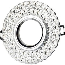 Cata CT-6639 Kristal LED Çerçeveli Günışığı 4000K Cam Spot Armatür Ipek