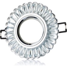 Cata CT-6638 Kristal LED Çerçeveli Günışığı 4000K Cam Spot Armatür Ateş