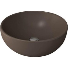 Bocchi Venezia Çanak Lavabo 45 cm Mat Kahverengi 1119-025-0125