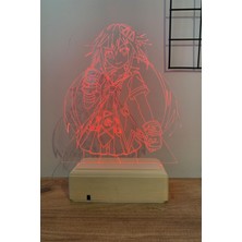 Modiwa Design Uzume Tennouboshi - Hyperdimension Neptunia 16 Renk Anime Gece Lambası