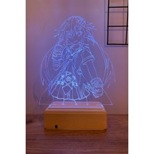 Modiwa Design Uzume Tennouboshi - Hyperdimension Neptunia 16 Renk Anime Gece Lambası