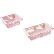 River World   Çok Amaçlı Uzayıp Kısalabilir Buzdolabı Düzenleyici Sepeti Rafı