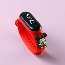 Minnie Mouse Dokunmatik LED Dijital Çocuk Saat