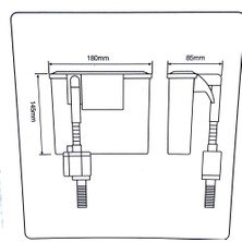 Venusaqua AQ380 Venusaqua Akvaryum Şelale Filitre 380 Lt