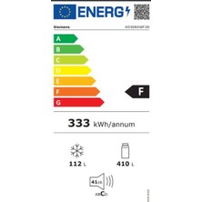 Siemens KD56NXWF1N 522 Lt No-Frost Çift Kapılı Buzdolabı