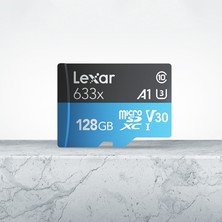 Lexar 633 x 128G Sürüş Kaydedici Tf Kartı - Mavi + Siyah (Yurt Dışından)