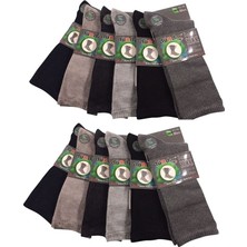 Dündar Çoprap 12'li Paket  Bambo Lastiksiz Dikişsiz Diyabet Çorap