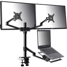 Npo STD7093 10"-27" Notebook Stand ve Vesa Monitör Tutucu Çift Kol