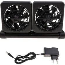 Kesoto Akvaryum Soğutma Fanı Balık Tankı Soğutma Fanı ile 12 V Adaptörü Ab Tak 2 Fan (Yurt Dışından)