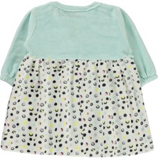 Miniworld Kız Bebek Elbise 3-12 Ay Mint Yeşili