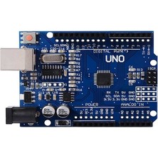 Lodos Arduino Uno R3 Klon USB Chip CH340 + (" USB Kablo Hediyeli ") Lds