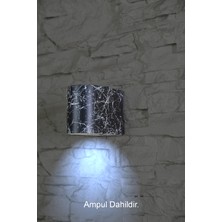 Full Reyon Mavi Işık LED Iç - Dış Mekan Dekoratif Modern Lüks Aplik  IP65